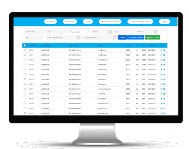 Subscription Management System