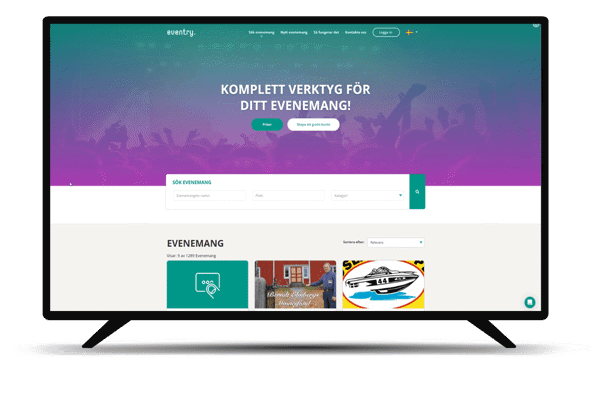 Portal för Marknadsföring och biljettförsäljning