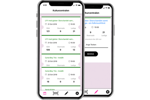 Event Ticket Scanning App